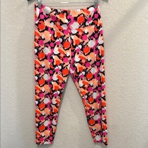 Lou and Grey Colorful Abstract Print Leggings 30 by 24